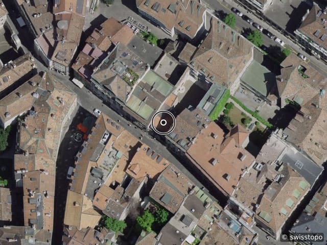 Luftbild Grand-Rue 11, Genève