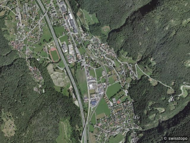 Luftbild Monteceneri