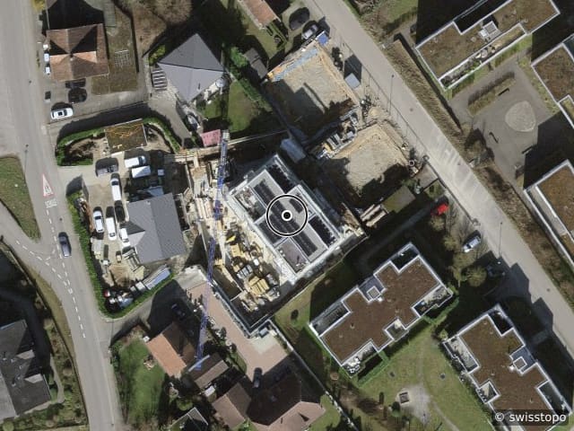 Luftbild Rheinsfelderstrasse 12, Glattfelden