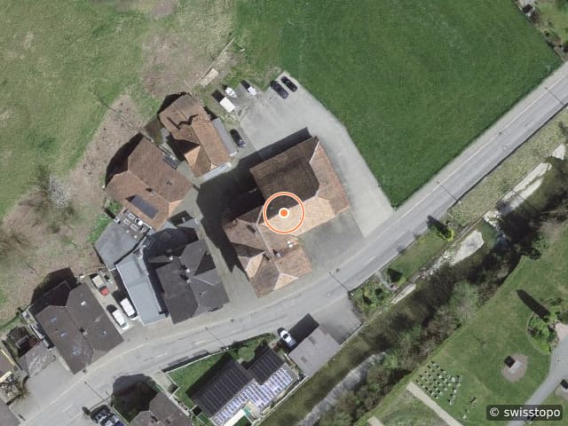 Luftbild der Lage – Trubstrasse 9, 3555 Trubschachen