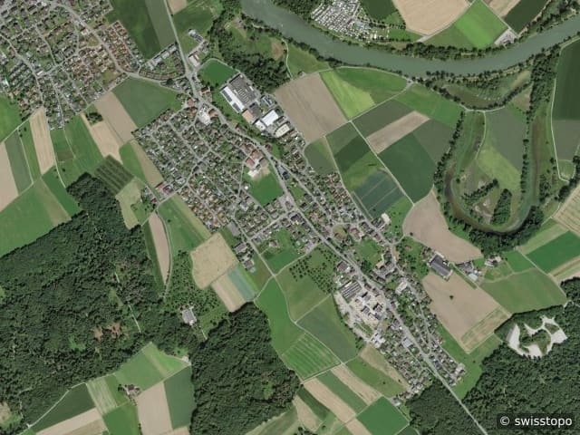 Luftbild Fischbach-Göslikon
