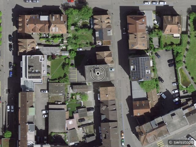 Luftbild Klarastrasse 9, Olten