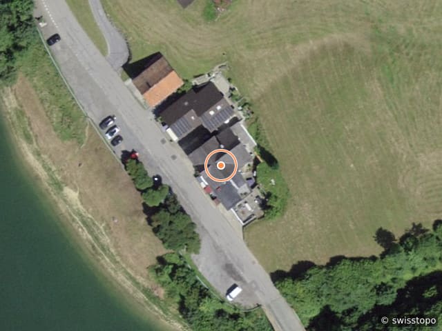 Luftbild der Lage – Seestrasse 11, 8858 Innerthal