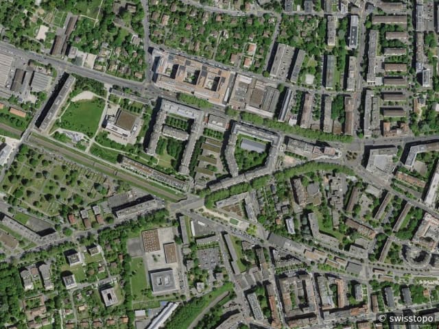 Luftbild Genève