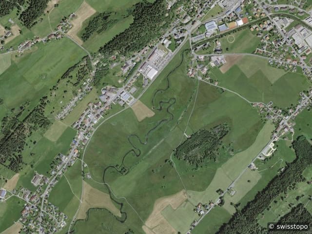 Luftbild Le Chenit