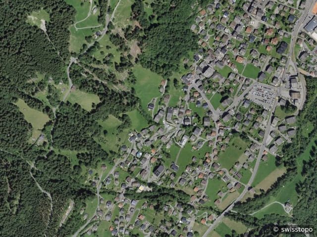Luftbild Champéry