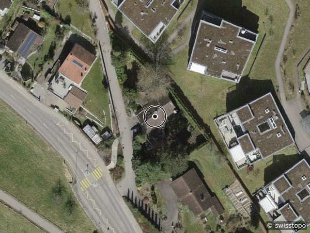 Luftbild Heidenweg 4, Wettswil