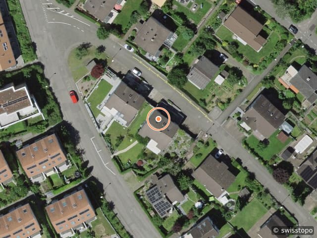 Luftbild Bündtenstrasse 6, Checken Sie die Lage