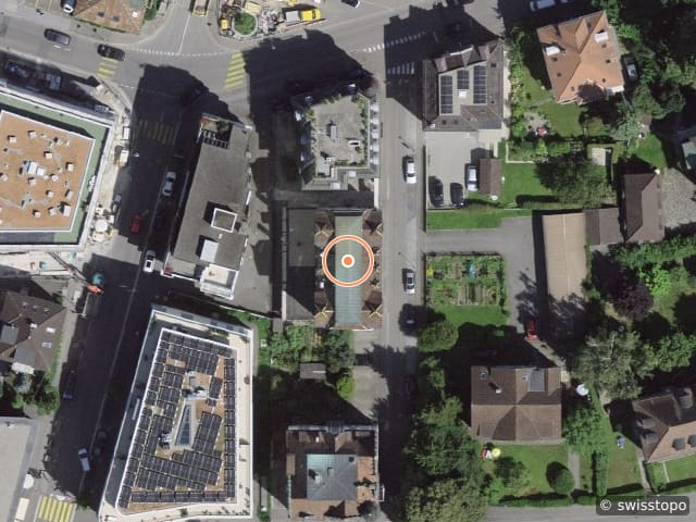 Luftbild Burgstrasse 2, Rorschach