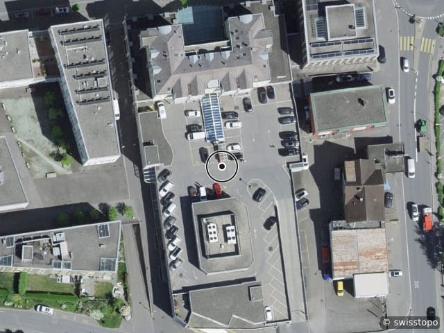 Luftbild Bahnhofstrasse 54, Landquart