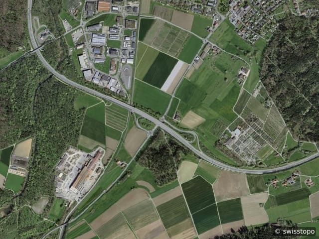 Luftbild Aarberg