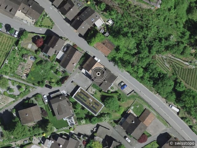 Luftbild Städtchenstrasse 27, Sargans