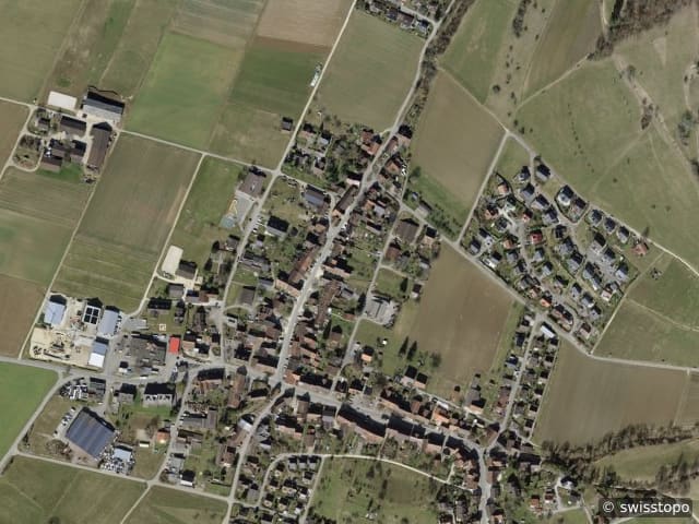 Luftbild Siblingen