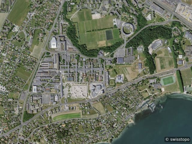 Luftbild Lausanne