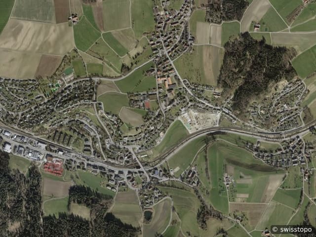 Luftbild Elsau