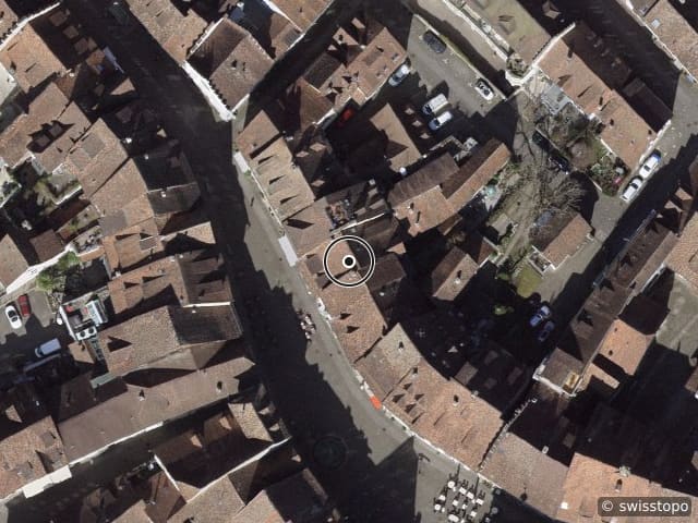 Vista aerea della posizione – Rathausplatz 14, 8260 Stein am Rhein