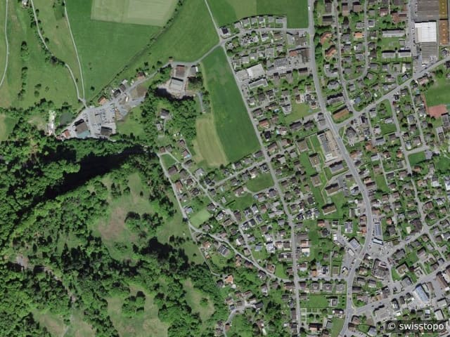 Luftbild Sevelen
