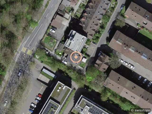 Luftbild Forstweg 34, Bern