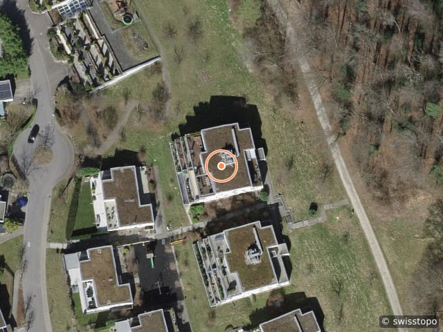Luftbild In der Weid 18, Stallikon