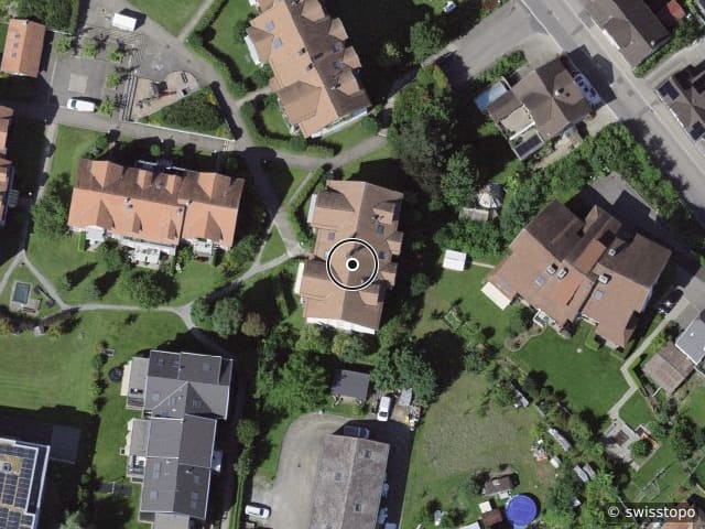 Luftbild Schanzweg 4d, Kirchberg
