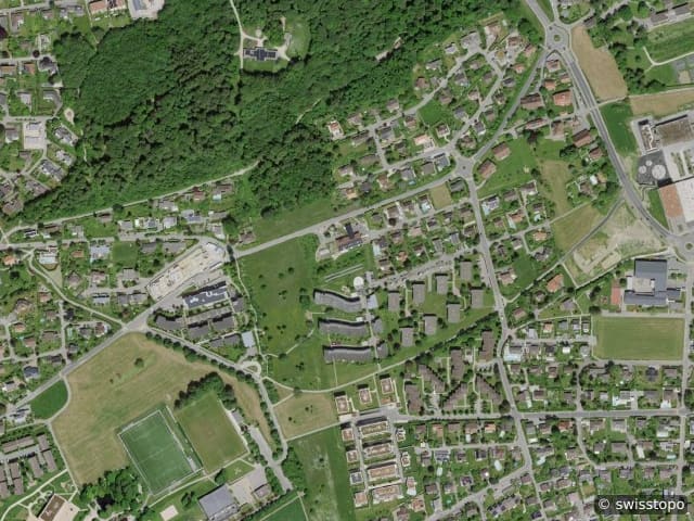 Luftbild Platy 7, Villars-sur-Glâne