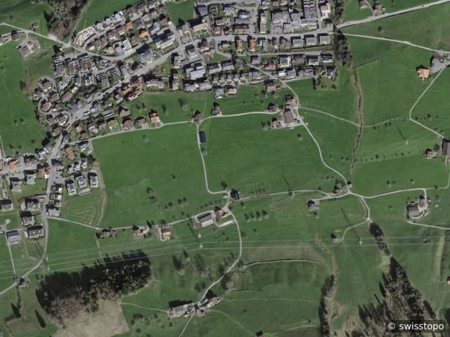 Luftbild: das Gebiet