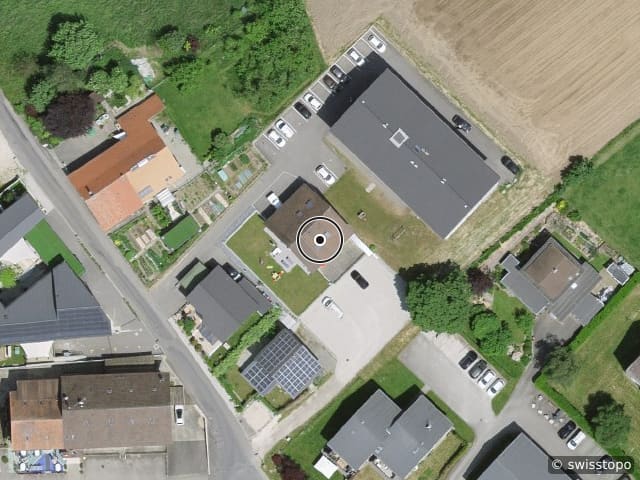 Luftbild Route de Mannens 16, Grandsivaz