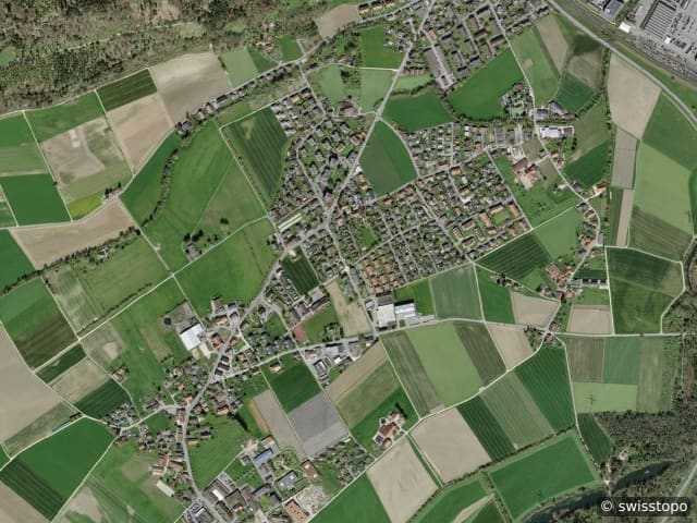 Luftbild WORBEN