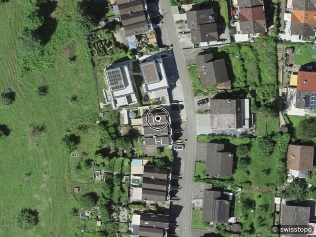 Luftbild Hupperstrasse 68, ruhige Lage