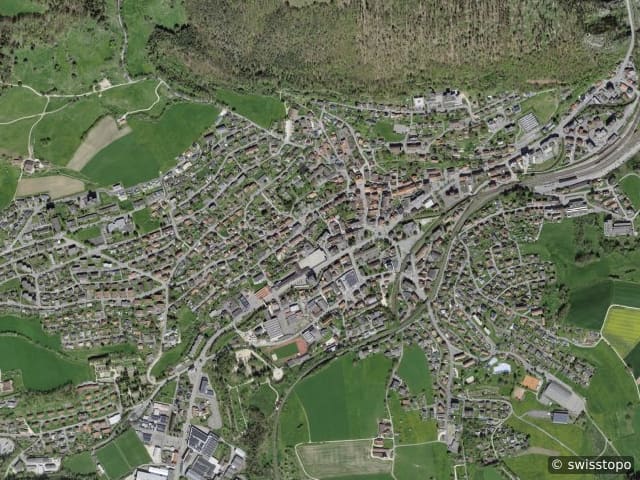 Luftbild Moutier