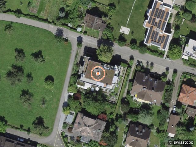 Luftbild der Lage – Storenstrasse 8, 8280 Kreuzlingen