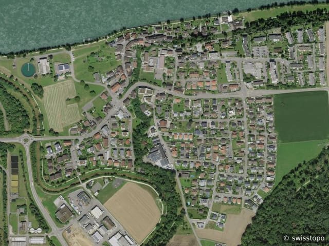 Luftbild Sisseln