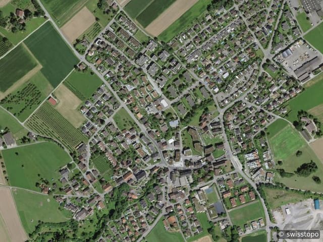 Luftbild Stetten