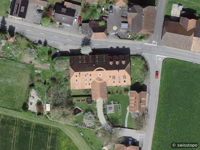 Luftbild Dorfstrasse 58, m²