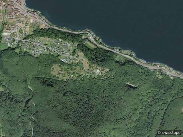 Luftbild St-Gingolph