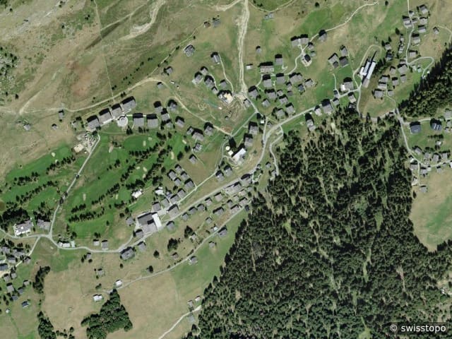 Luftbild Riederalp