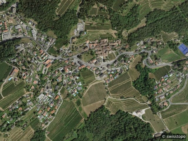 Luftbild Via 1, Besazio