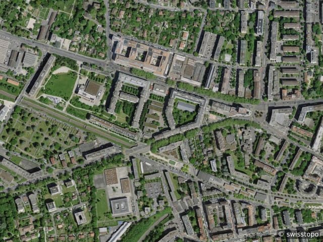 Luftbild Genève