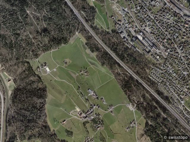 Luftbild Buttikon SZ