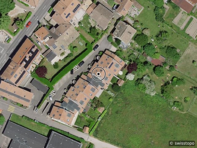 Luftbild der Lage – Route d'Hermance 114, 1245 Collonge-Bellerive