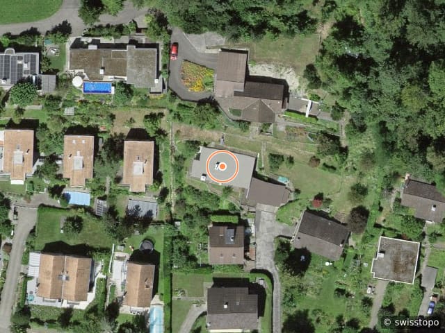 Luftbild Münzentalstrasse 59, Hausen