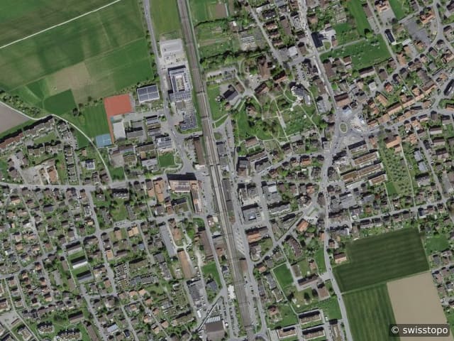 Luftbild Münsingen