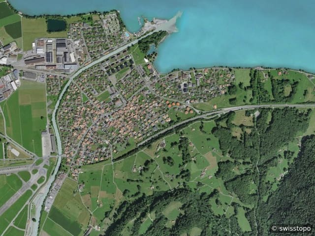Luftbild Bönigen