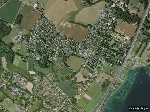 Luftbild Genthod