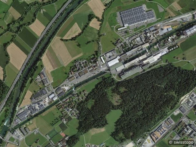 Luftbild Perlen
