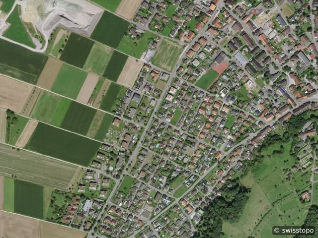 Luftbild Würenlingen