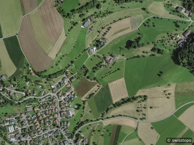 Luftbild Meichten 5, Altbüron