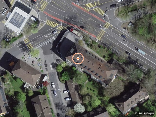 Luftbild Muristrasse 168, Bern