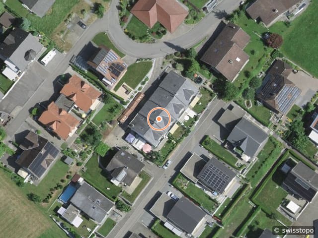 Luftbild Schlüsselmatte 3, Hergiswil b. Willisau