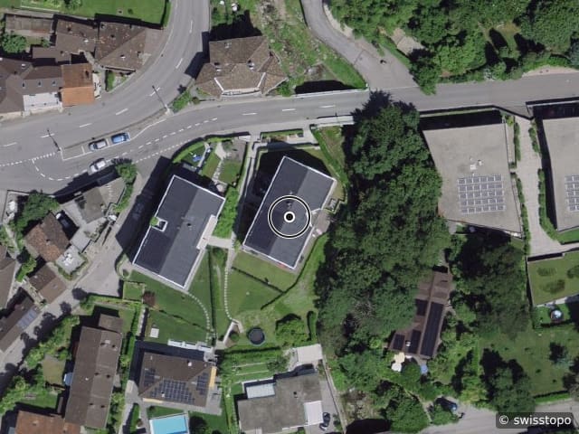 Luftbild Via delle Grazie 4B, Muralto